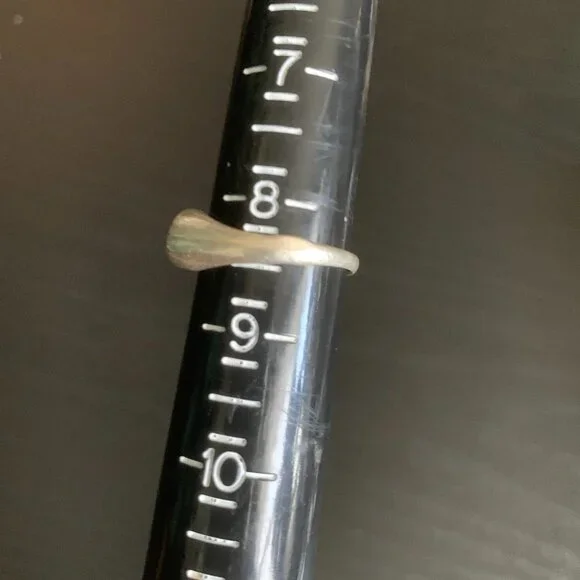 Sterling Abstract Ring - Picture 7 of 8